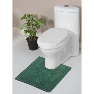 Home Weavers Luxury Collection 100% Cotton Tufted Bathroom Rug, Non-Slip Latex Bath Rug - 1 of 4
