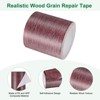 Unique Bargains Self Adhesive Realistic Wood Grain Durable Multi Use Masking Tape 1 Pc - 2 of 4