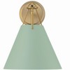 Crystorama Lighting Xavier 1 - Light Sconce in  Vibrant Gold/Green - 4 of 4
