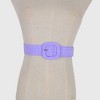 Anna-Kaci Elegant Straw Belt with Matching Woven Buckle - 3 of 4