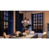 Urban Ambiance Luxury Transitional Chandelier 12.25''H x 21''W,  Midnight Black Finish,  Coronado Collection, UHP4272 - 2 of 4