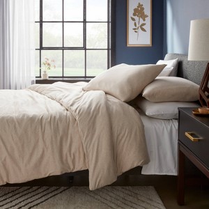 Jersey Duvet and Sham Set - Threshold™ - 1 of 4