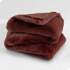 Faux Fur Blanket by Bare Home - 4 of 4