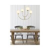 Elegant Lighting Nyomi 42-Inch Chrome Chandelier with Modern Statement - 2 of 4