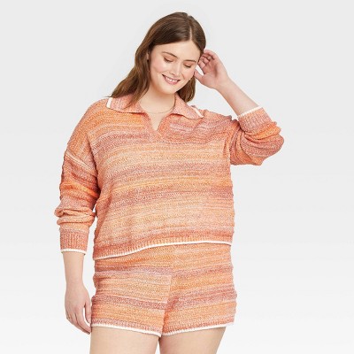 Women's Collared Pullover Sweater - Universal Thread™