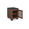 Signature Design by Ashley Kallari  Chairside End Table Two Tone Wood Storage Cabinet, Warm Brown - 2 of 4