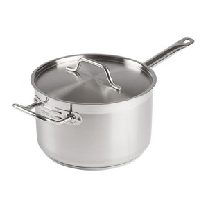 Winco Sauce Pan with Cover, Stainless Steel - 1 of 1