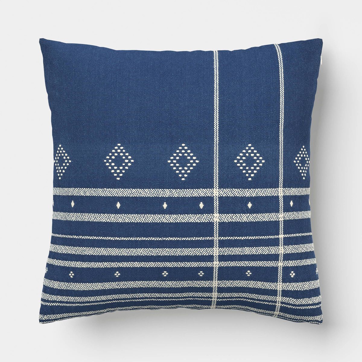 Oversized Square Yarn-Dyed Cotton Indoor Throw Pillow - Threshold™ - thumbnail 6