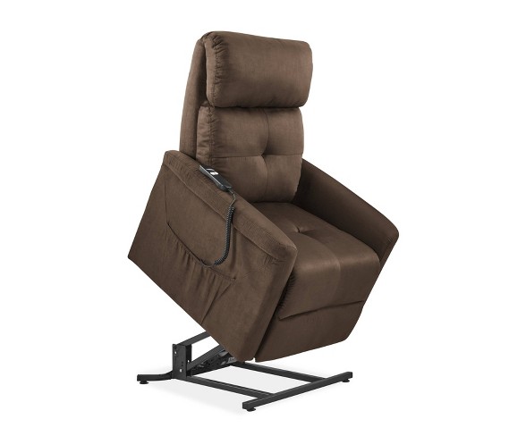 Prolounger Power Recline and Lift Chair Brown - Handy Living