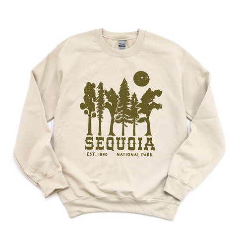 Simply Sage Market Women's Graphic Sweatshirt Vintage Sequoia National Park - L Dust : Target