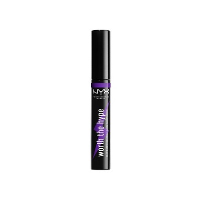 purple mascara