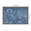Amanti Art Blueprint World Map by Willem Blaeu Canvas Wall Art Print Framed 23-in. x 16-in. - 4 of 4