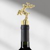 Unique Bargains Christmas Animal Bottle Stopper Zinc Alloy Aluminum Alloy TPR 4.21"x1.38"x0.79" 1 Pc - 2 of 3
