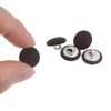 Unique Bargains Metal Shank Round Cloth Covered DIY Sewing Buttons 20 Pcs - 4 of 4