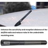 TruAIR Car Short Antenna Ð 4.7" Carbon Fiber Universal Radio Replacement - 4 of 4