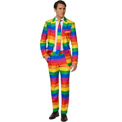 Suitmeister Men's Party Suit - Rainbow - Multicolor : Target