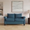 ChaletPosh Linen Love Seat - 2 of 4