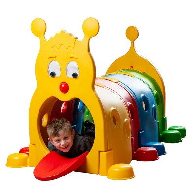 Bintiva Climb and Crawl Caterpillar Tunnel Play Structure