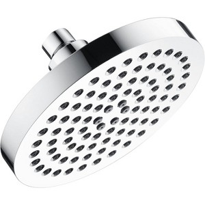 High Pressure 6 Inch Rainfall Shower Head with 2 Spray Settings, Adjustable Angle - 1 of 4