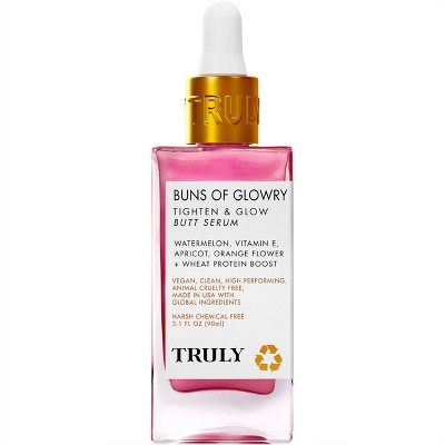 TRULY Buns of Glowry Tighten &#38; Glow Butt Serum - 3.1oz - Ulta Beauty