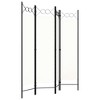 vidaXL 4-Panel Room Divider White 63"x70.9" - 2 of 4