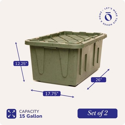 Homz Durabilt Storage Container - Thumbnail 5