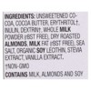 Lily's - Sweets - Chocolate Bar - Milk Chocolate - 40 Percent Cocoa - Salted Almond - Case of 12 - 3 oz - 2 of 3