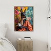 Amanti Art The Tea Connoisseur Doberman by Mowzu  Framed Canvas Wall Art - 4 of 4