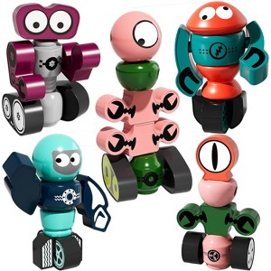 TEMI Magnets Robot Toy Transform Toys Planet Magnet Building Toys Stacking for Toddler, Learning Educational Gifts for Kids Ages 3-7 - 1 of 3