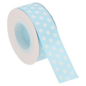 Unique Bargains 0.98"x29.53' Pattern Design Gift Ribbon - 1 of 4