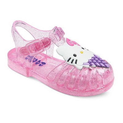 Hello Kitty Toddler Girls Jelly Sandals Pink S Target