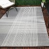 5'3"x7' Plaid Outdoor Rug Gray - Threshold™ - image 2 of 4