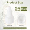 Unique Bargains Liquid Dispensing PP Squeeze Bottle Twist Top Caps 24 Pcs - 2 of 4