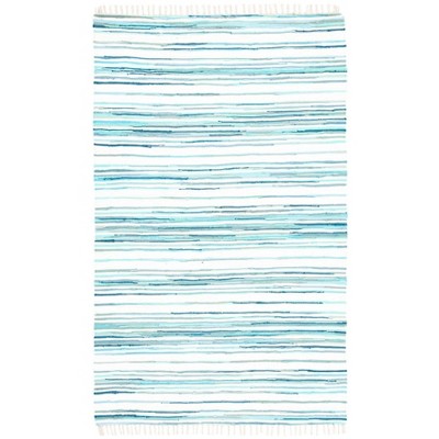 Rag Rug RAR126 Hand Woven Indoor Rugs - Safavieh