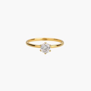 Bearfruit Jewelry Sterling Silver 18k Gold Plated Izzie Ring - 1 of 4