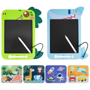 Nasitip 2PACK Writing Tablet, Writing Drawing Board Pad Erasable, Doodle Board Educational Toys Gifts for 3-6 Years Old Boys and Girls - 1 of 4