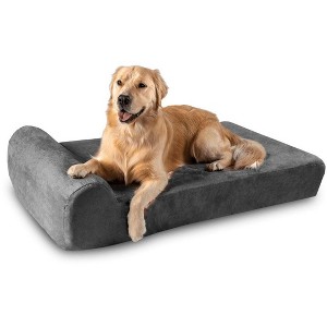 Big Barker 7" Orthopedic Dog Bed - Headrest Edition - 1 of 4