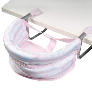 Adora Baby Doll Feeding Seat in Classic Pastel Pink, Fits Up to 20 Inch Baby Doll  - 1 of 4