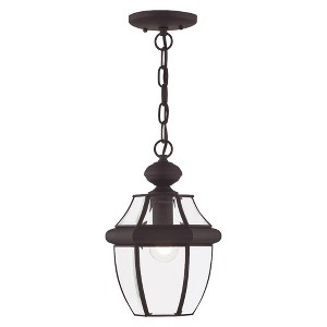 Livex Lighting Monterey 1 - Light Pendant in  Bronze - 1 of 2