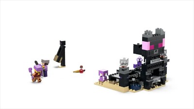 LEGO Minecraft The End Arena, Ender Dragon Battle Set 21242, Multiplayer  Set Includes Mobs, Shulker and Enderman, Minecraft Gift and Educational  Holiday Toy for Kids, Boys and Girls 