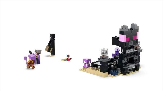 LEGO Minecraft The End Arena, Ender Dragon Battle Set 21242, 2 of 8, play video
