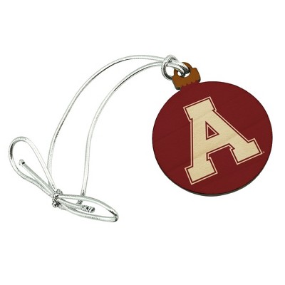 Alma College Primary Logo Mini Small Tiny Wood Christmas Tree Holiday Ornament