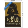 Trends International Star Wars: Return of the Jedi - Gold Illustration Framed Wall Poster Prints - 3 of 4