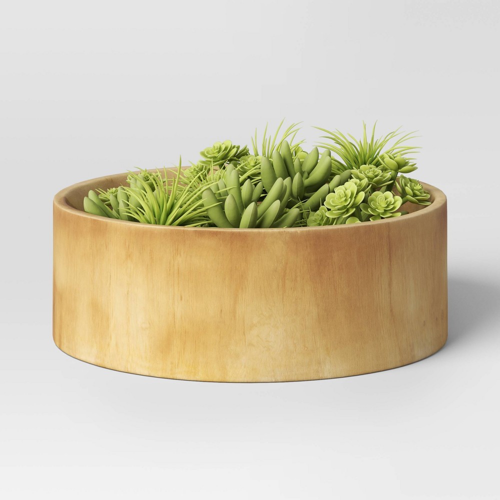 Artificial Succulent Filler Light - Threshold™: Indoor Tabletop Decor, Plastic Faux Flora, No Container
