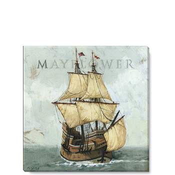 Sullivans Darren Gygi Mayflower Canvas, Museum Quality Giclee Print, Gallery Wrapped, Handcrafted in USA