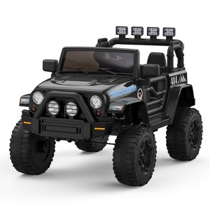 12V Licensed Kids Ride On Car, Remote Control, Hydraulic Doors, LED Headlights, Dual Motors, Ages 3-6 - 1 of 4