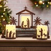 The Lakeside Collection Set of 3 Nativity LED Candle Scene - 2 of 2