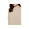 Women's Oversize Rib Knit Mock Neck Pullover - Topshop - 3 of 4