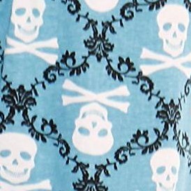 skulls blue
