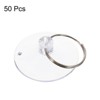 Unique Bargains Mini Strong Suction Cup with Rings Hooks and Hangers 50 Pcs - 3 of 3
